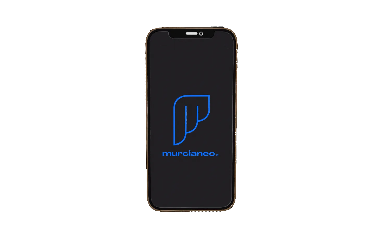 Móvil con la app Murcianeo abierta